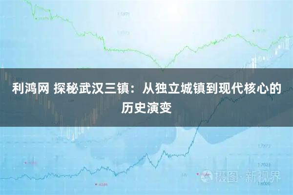 利鸿网 探秘武汉三镇：从独立城镇到现代核心的历史演变